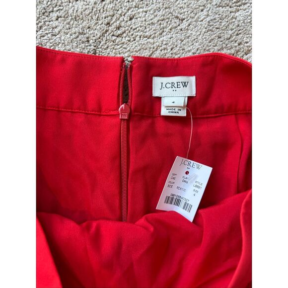 NWT J Crew pleated midi skirt, Sz 4, $98 A36 - Picture 3 of 8